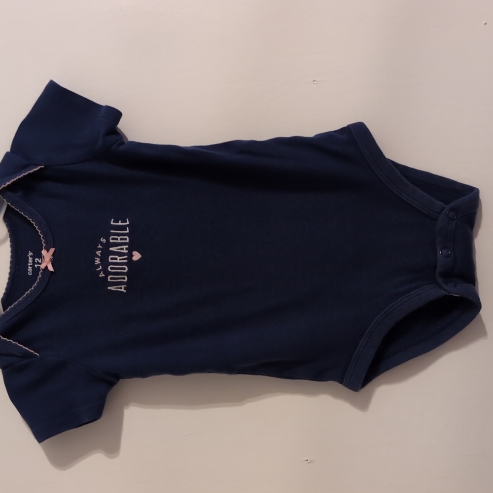 Carter's onesie 12 months